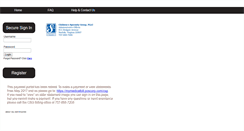Desktop Screenshot of csg.posibill.com